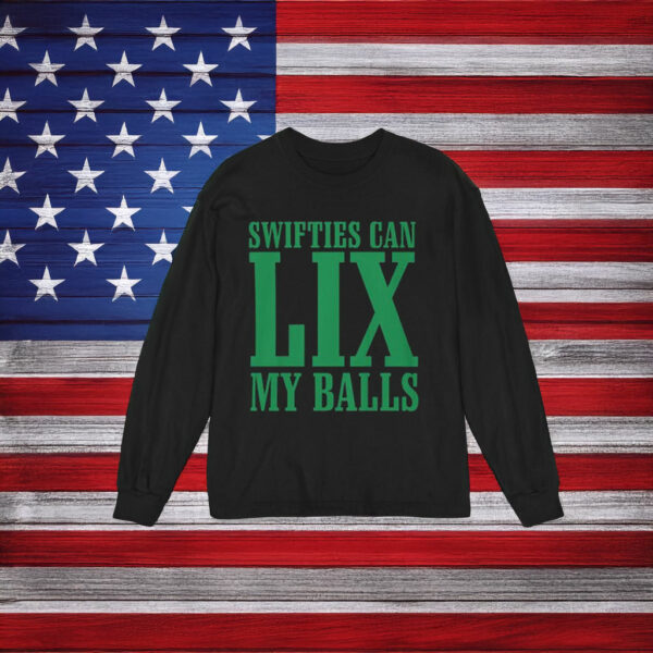 CJ Gardner-Johnson Swifties Can LIX My Balls Crewneck Sweatshirt