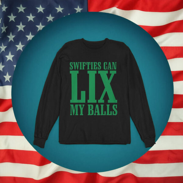 CJ Gardner-Johnson Swifties Can LIX My Balls Crewneck Sweatshirt