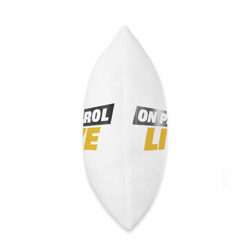 On Patrol Live: Official Logo Throw Pillow, 18" x 18 7 On Patrol Live Logo Throw Pillow