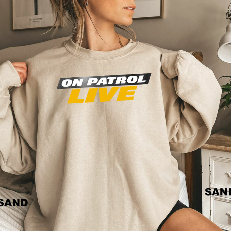 On Patrol Live Logo: Empowering Women with Bold Style 10 On Patrol Live Logo Women's T-Shirt