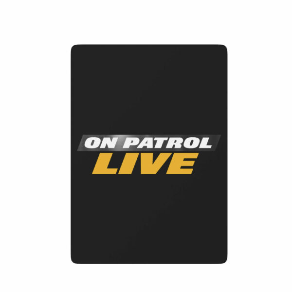 On Patrol Live Poker Playing Cards