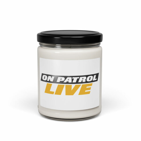 On Patrol Live Scented Soy Candle, 9oz