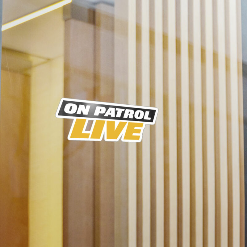 On Patrol Live: Premium Vinyl Decals for Law Enforcement Enthusiasts 13 On Patrol Live Vinyl Decals