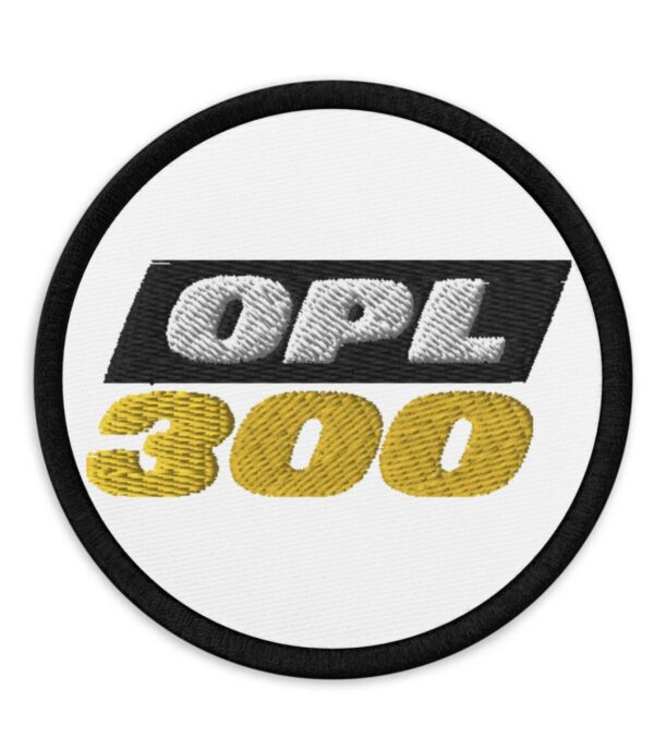 On Patrol Live OPL 300 Embroidered patches