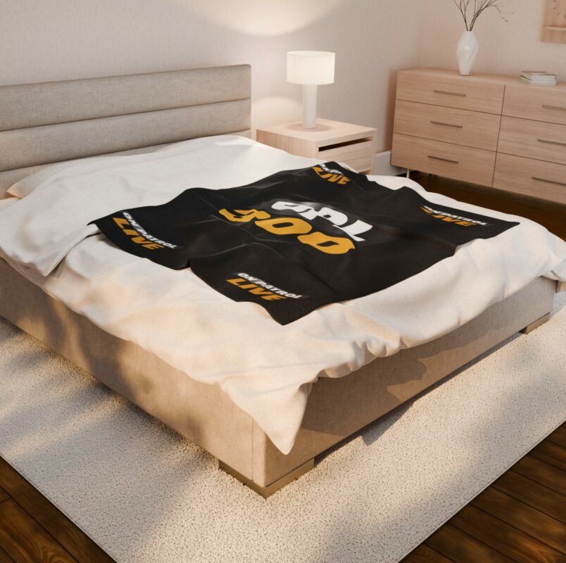 On Patrol Live OPL 300 Velveteen Plush Blanket