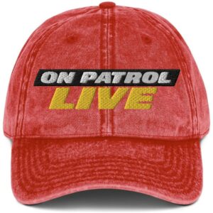 On Patrol Live Vintage Cap