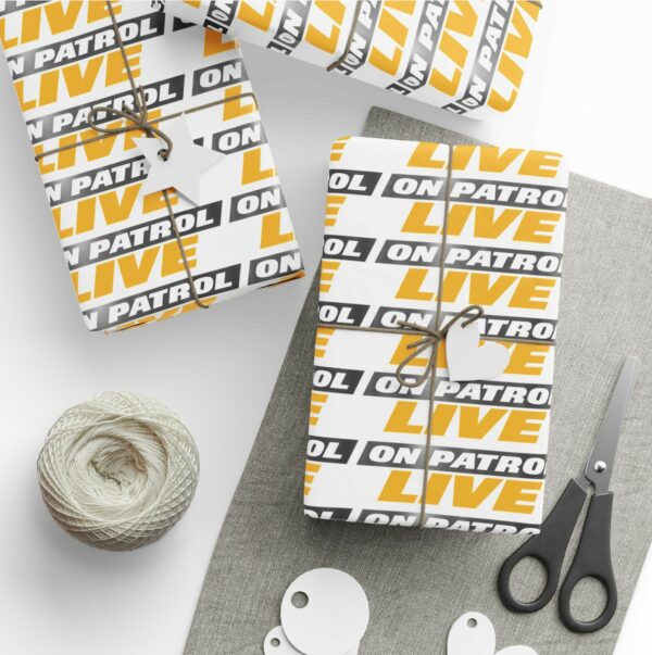 On Patrol Live Wrapping Papers