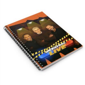Police Show Merchandise On Patrol Live Spiral Notebook - Ruled Line