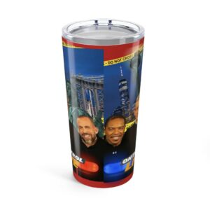 Vibrant Crime Scene On Patrol Live Tumbler